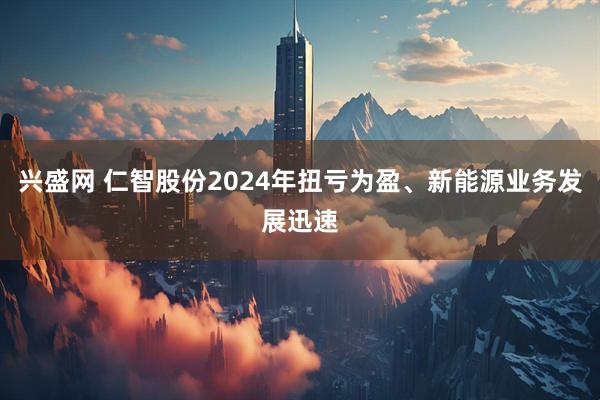 兴盛网 仁智股份2024年扭亏为盈、新能源业务发展迅速
